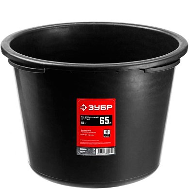 Таз круглый строит.&nbsp;&nbsp;65л ЗУБР